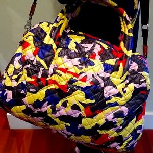 MZ Wallace Multi Camo Oxford Jim Duffel